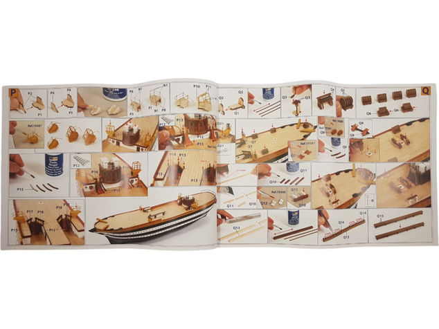 OCCRE Amerigo Vespucci 1:100 + plachty Kit