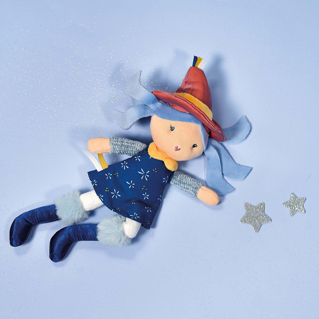 Doudou Jolijou Lutke od tkanine Vještica 24 cm