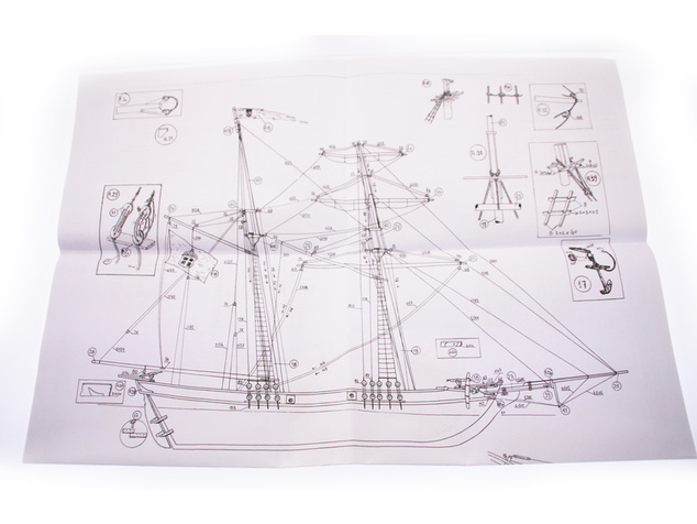 MAMOLI Black Prince 1774 1:57 kit