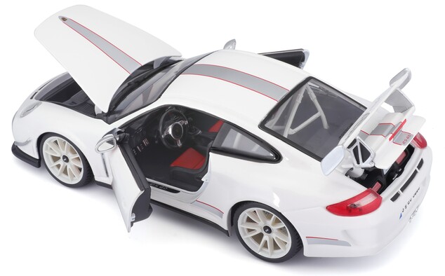Bburago 1:18 Plus Porsche 911 GT3 RS Weiß
