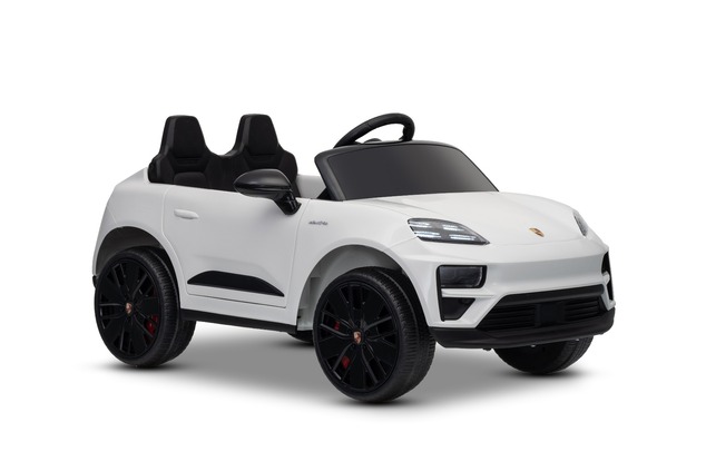 Elektrické autíčko Porsche Macan 12V s pohonom zadných kolies a licenciou (Jednomiestne),