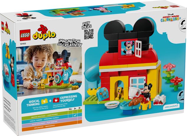 LEGO® DUPLO® Disney  10465 Mickey Mouseov klub s Minnie a Plutom