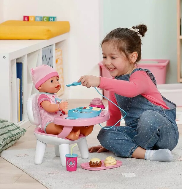 Zapf Creation BABY Born Jedálenská stolička so zvukmi