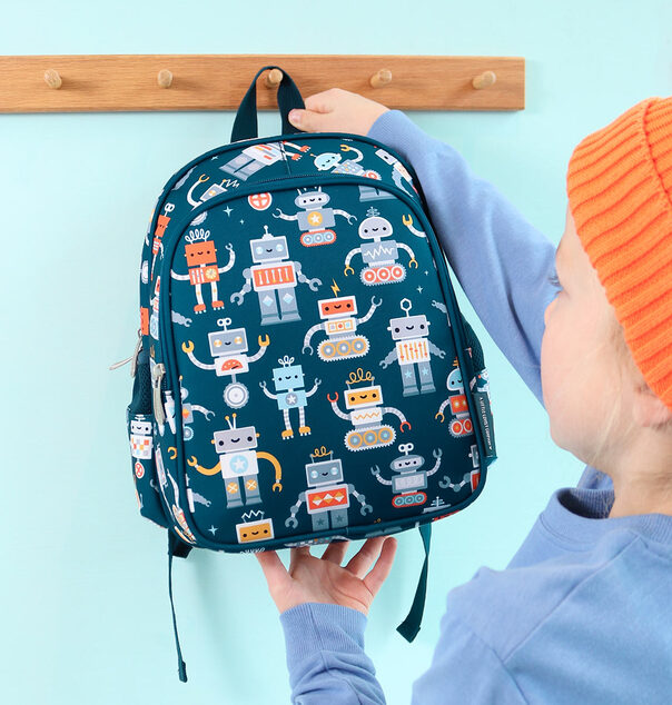 A Little Lovely Company - Kindergartenrucksack - Roboter
