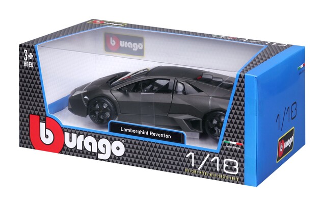 Bburago 1:18 Plus Lamborghini Reventón Metallic Grey