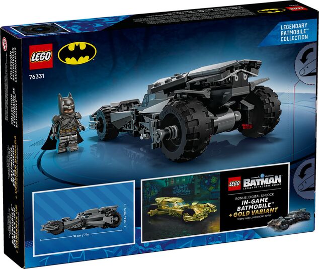 LEGO® DC Batman™ 76331 Batman vs. Superman™ Batmobil