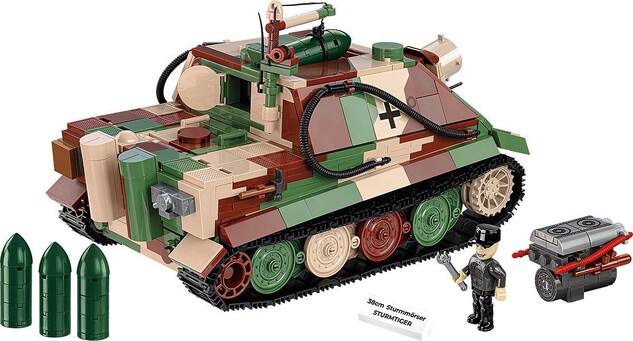 Cobi Sturmtiger 38 cm RW61 Sturnmorser Tiger, 1:28, 1115 k, 1 f