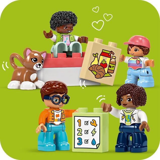 LEGO® DUPLO® 10428 Veľký interaktívny komunitný vláčik