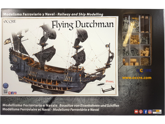 OCCRE Flying Dutchman 1:50 kit