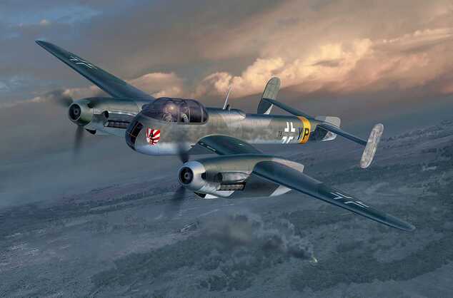 Plastikmodellbausatz Flugzeug 03798 - Arado AR-240 (1:72)