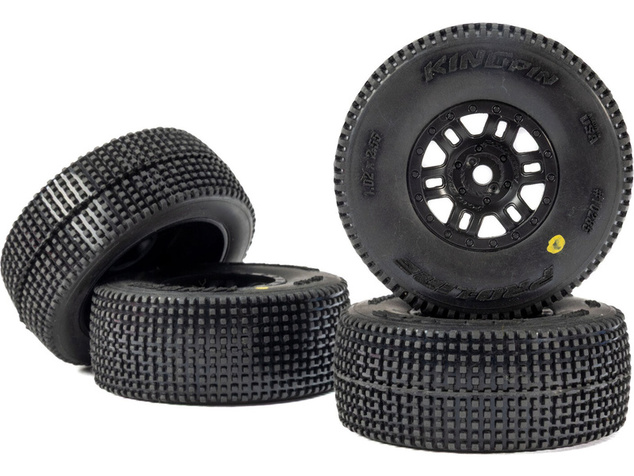 Pro-Line kotač 1:16, guma King Pin, crni disk H12mm (4): Mojave Grom