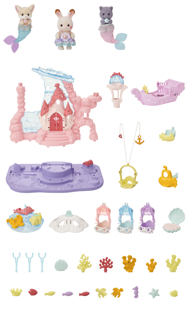 Sylvanian Families Veľký palác Malých morských víl
