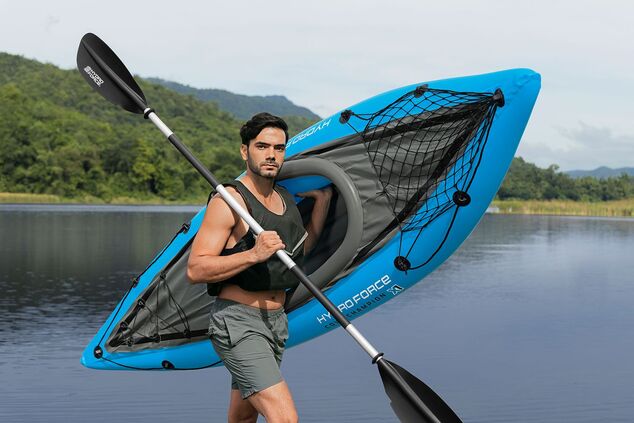 Bestway 65115 Nafukovací jednomiestny kajak Cove Champion X1, 275 x 81 cm