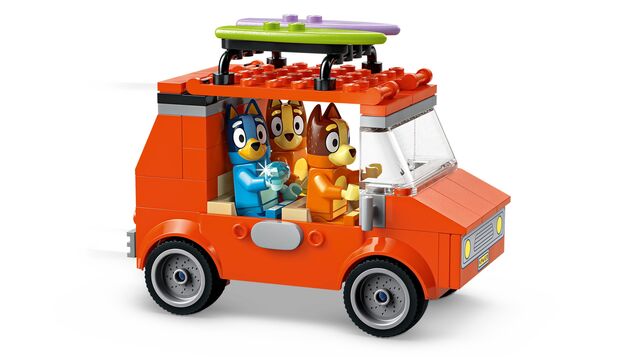 LEGO®Bluey 11202 Bluey und der Familienausflug mit dem Auto zum Strand