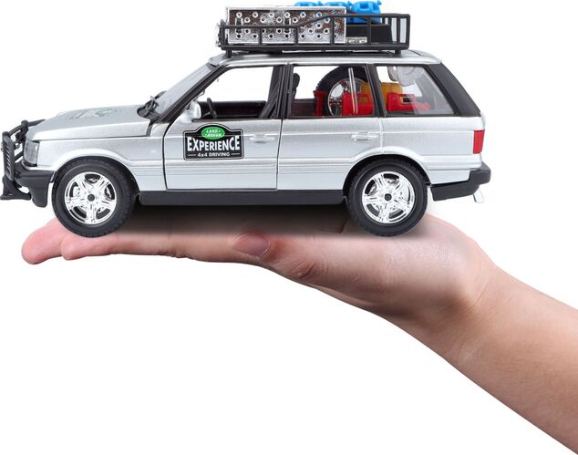 Bburago 1:24 Range Rover Silber
