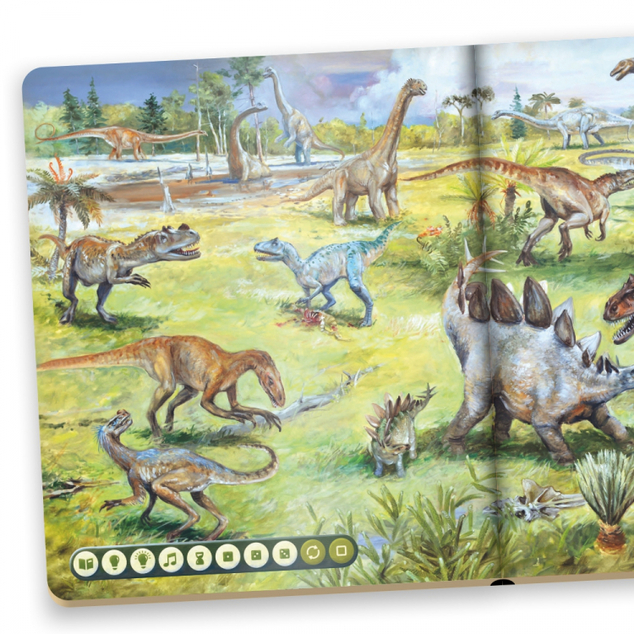 Albi Kúzelné čítanie Kniha Dinosaury