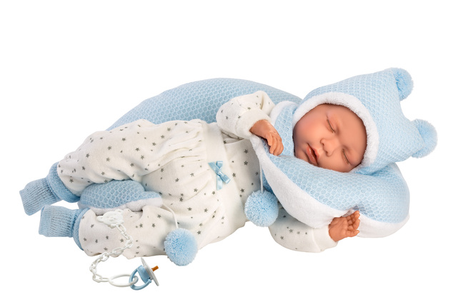 Llorens VRN738-74051 oblečenie pre bábiku bábätko NEW BORN veľkosti 40-42 cm