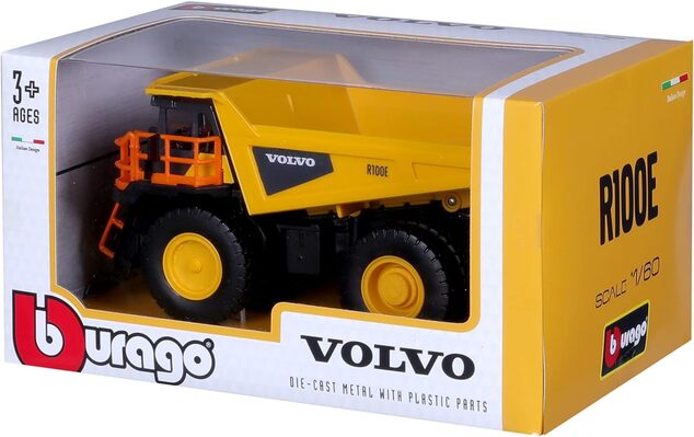 Bburago Construction 1:60 Volvo R100E Starrer Dumper
