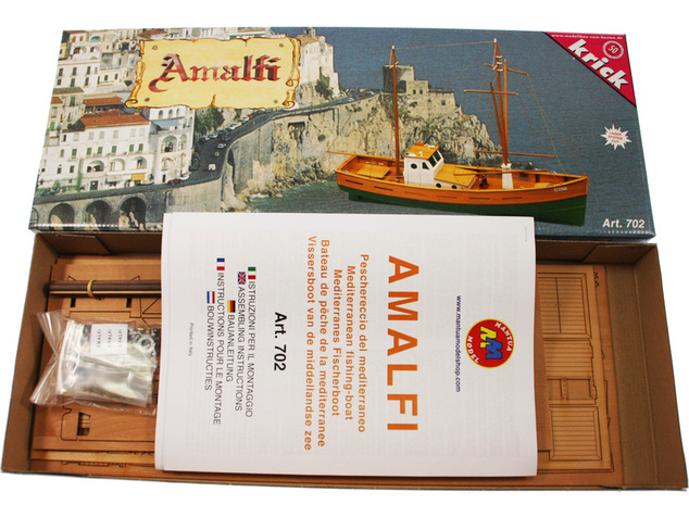 Mantua Model Rybárska loď Amalfi 1:35 kit