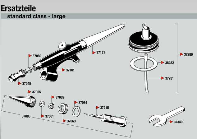 Airbrush-Spritzpistole 39101 - Standardklasse