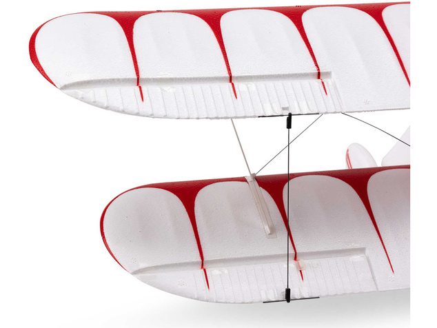 E-flite Waco 0.55m SAFE Select BNF Basic biele