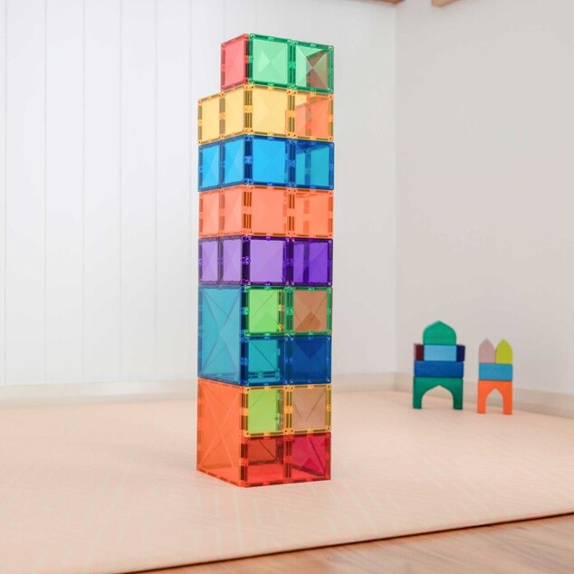 CONNETIX® Rainbow Square Pack magnetická stavebnica 42 ks