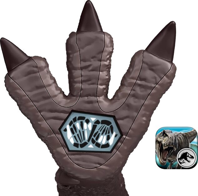 Mattel Jurassic World Spinosaurus hangokkal (SIOC)