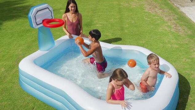 INTEX Hracie centrum Basketbal 57183, 257×188×130 cm