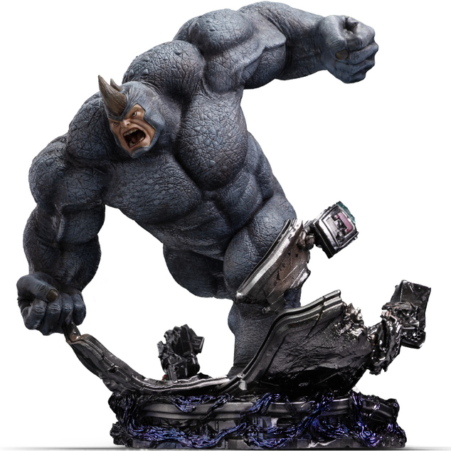 Iron Studios Spiderman vs Villains - Rhino Diorama BDS Statue 1/10
