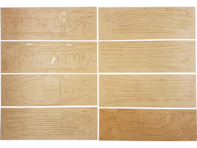 Model Shipways Shipwright 3 Kit Combo