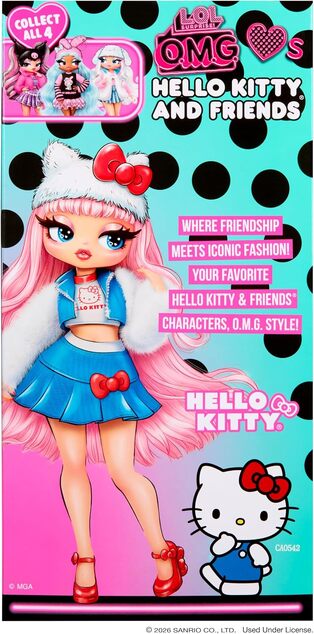 L.O.L. Surprise! OMG Sora mai mare ca Hello Kitty - Hello Kitty