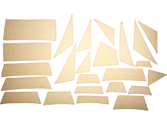 OCCRE Amerigo Vespucci 1:100 + plachty Kit