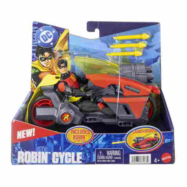 Mattel DC Akční figurka se zvuky Robin 15cm