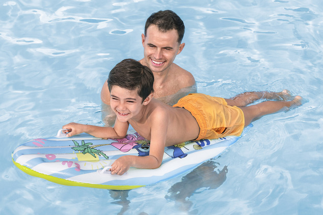 BESTWAY 9104V - Nafukovací surf Disney Stitch s madly 114 cm