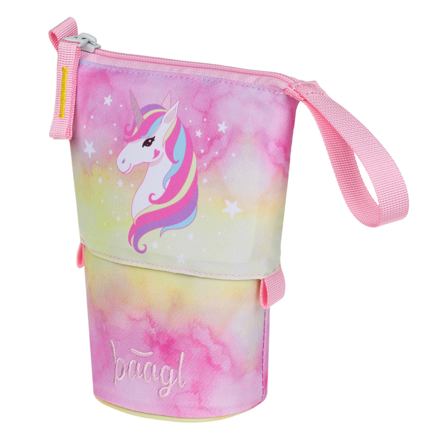 BAAGL Školský peračník Pop Up Rainbow Unicorn GRS