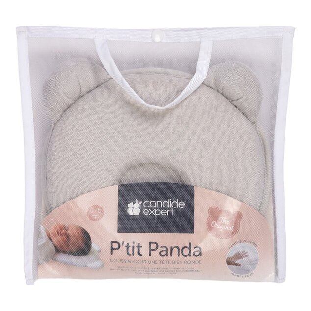 Cuscino Panda, Grigio