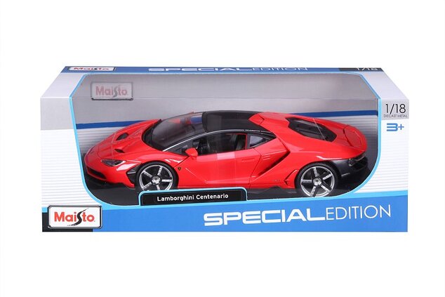 Maisto - Lamborghini Centenario, oranžové, 1:18