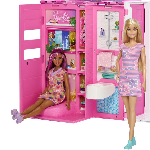Mattel Barbie Puppenhaus mit Puppe