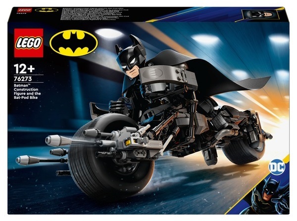 LEGO® DC Batman™ 76273 Baubare Figur: Batman™ und Bat-Pod Motorrad