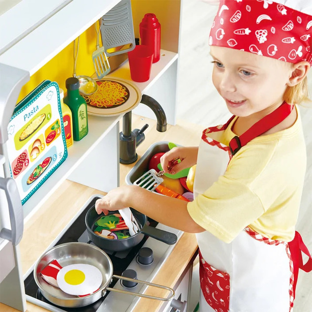 Hape Kuchynský set Deluxe s príslušenstvom