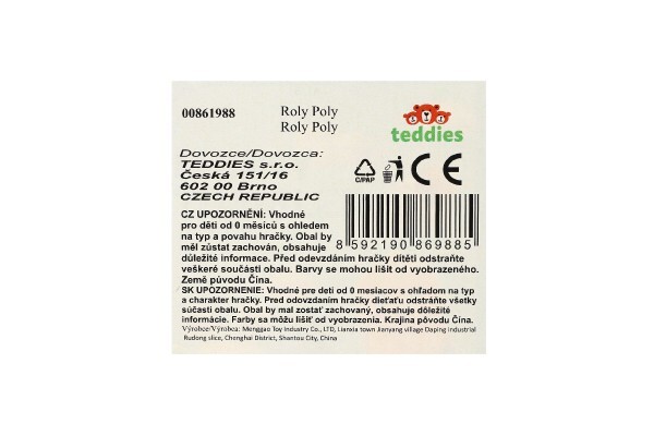 Roly Poly tučniak plast 8cm so zvukom
