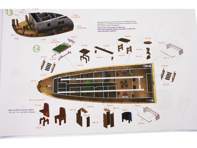 Modell-Tec Kongespiet Norge 1:60 kit