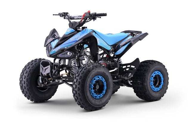 Benzin-Quad für Kinder Beneo Motors ZXT blau - 125cm3