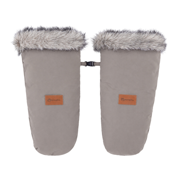 PETITE&amp;MARS Set zimska vreća Arctic 4u1 + rukavice za kolica Fjora Mocha Mousse