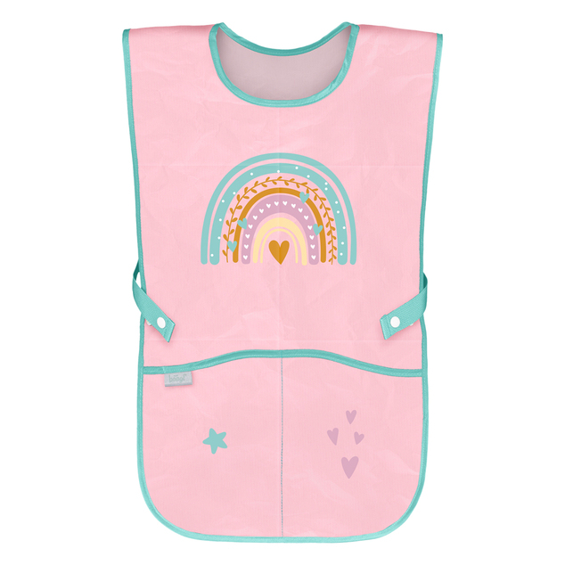 BAAGL SET 5 Zippy Arcobaleno: cartella, astuccio, sacchetto, grembiule, portafoglio
