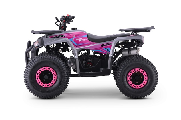 Benzínová štvorkolka pre deti Beneo Motors WARRIOR ružová - 125cm3