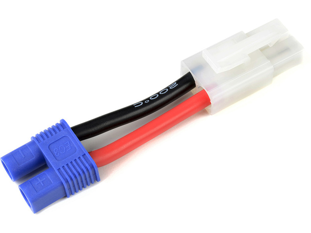 Konverzný kábel Tamiya prístroj - EC3 batéria 14AWG