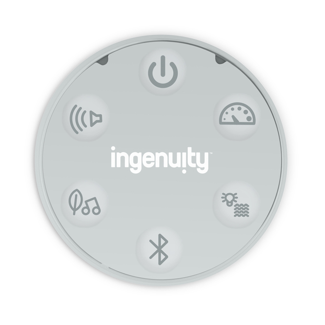 INGENUITY Transat avec balancement et vibration Bounce &amp; Sway – Pebble Shore™, 0m+