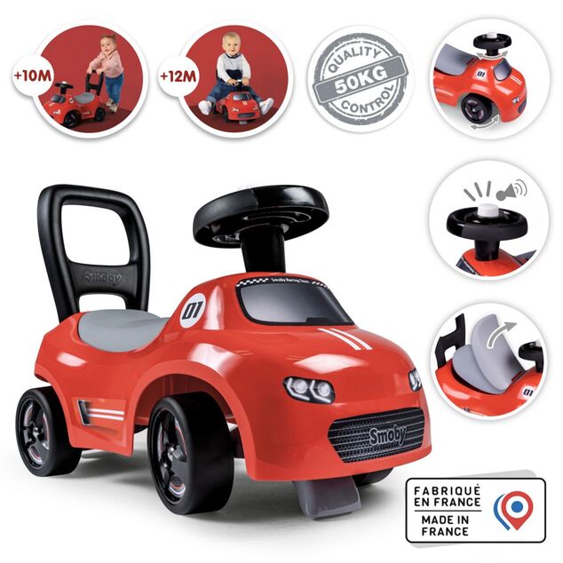 Smoby Laufrad Auto Rot