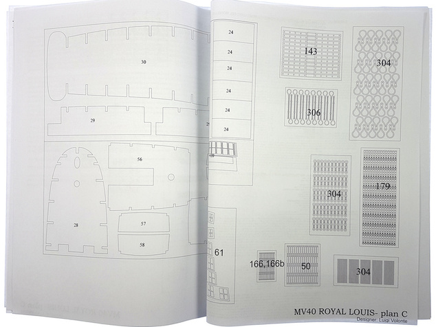 MAMOLI Royal Louis 1780 1:90 kit